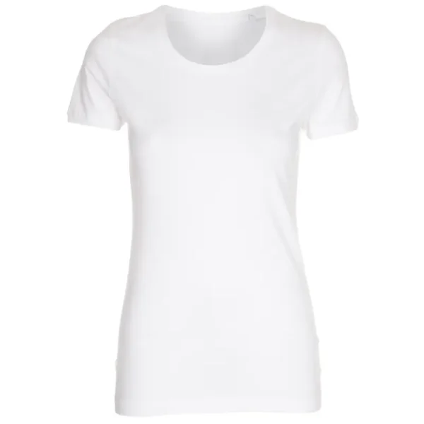 Hvid t-shirt til kvinder - forsiden
