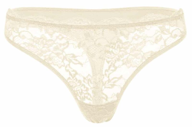 G-streng - blonde i bambus - Champagne