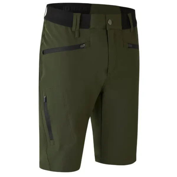 Herreshorts - CORE stretch shorts, Oliven grå. Høj kvalitet.