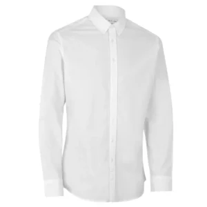 Lækker hvid herreskjorte, Oxford fra SEVEN SEAS, Pasform Slim