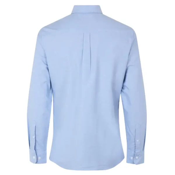 Lækker lys blå herreskjorte, Oxford fra SEVEN SEAS, Pasform Slim