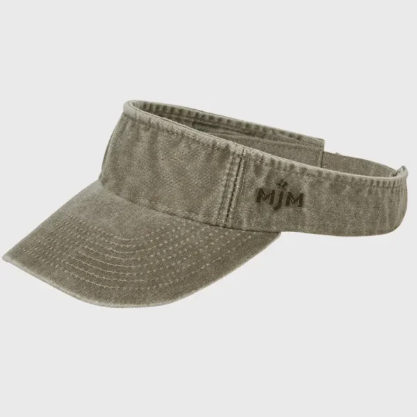 Visor, oliven – Dyed Cotton Twill