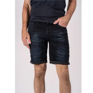 Jeans shorts - mørkeblå - Herre