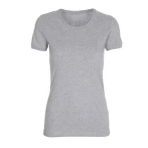 Lækker økologisk feminin T-shirt - Oxfort gray