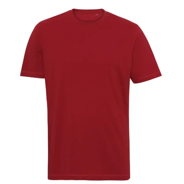 Casual feminin T-shirt, rød