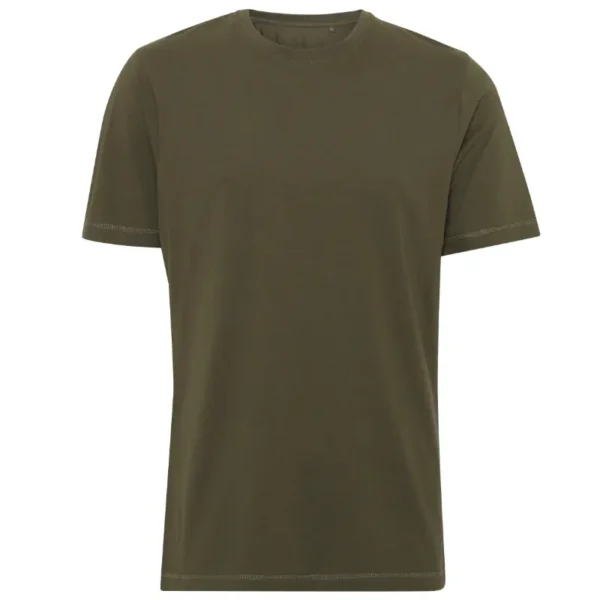 Casual feminine T-shirt, army grøn