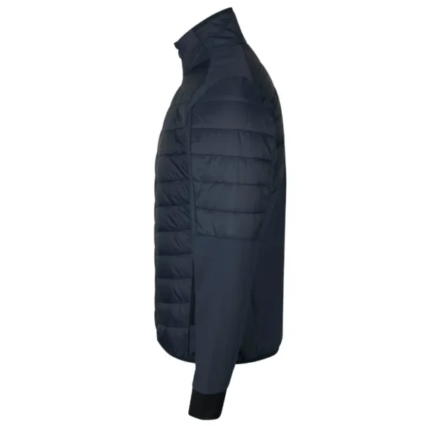 GEYSER hybrid jacket i navy blå. Lækker varm og sporty jakke.