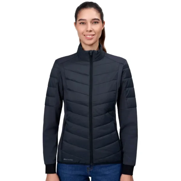 GEYSER hybrid jacket i navy blå. Lækker varm og sporty