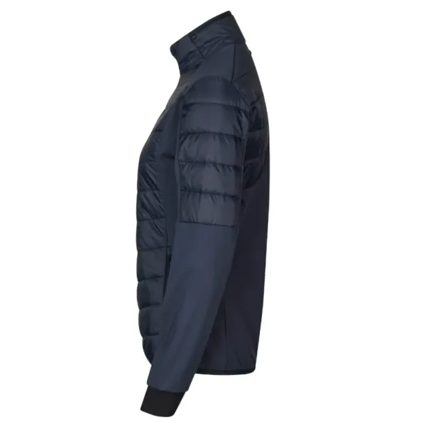 GEYSER hybrid jacket i navy blå. Lækker varm og sporty