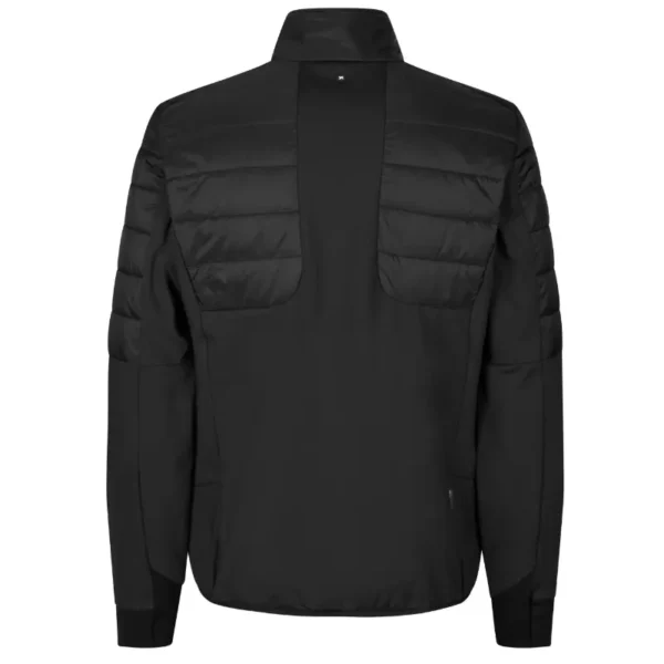 GEYSER hybrid jacket i sort. Lækker varm og sporty jakke.