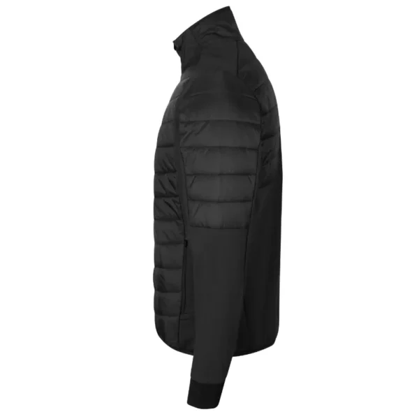 GEYSER hybrid jacket i sort. Lækker varm og sporty jakke.