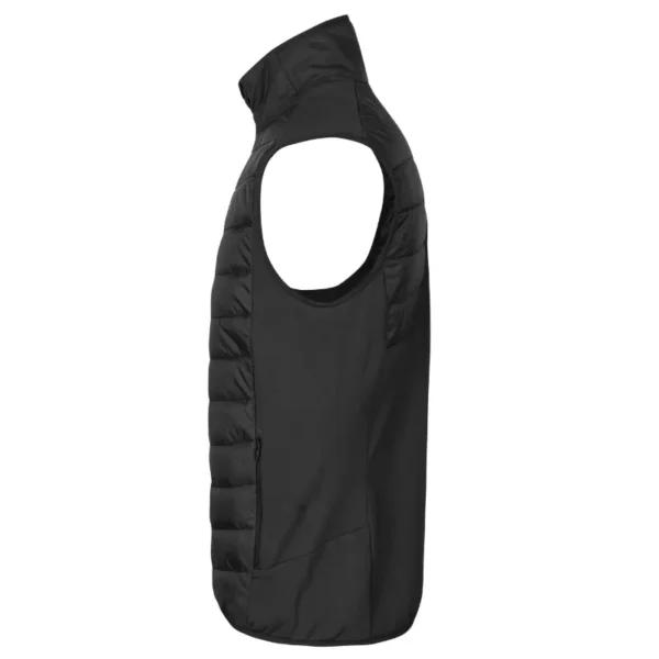 GEYSER hybrid vest, Sporty komfortabel. Sort