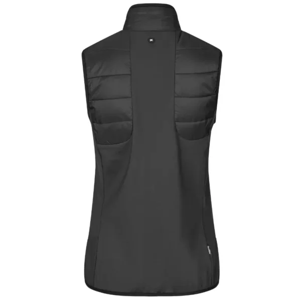 GEYSER hybrid vest, Sporty og lækker komfortabel. Sort