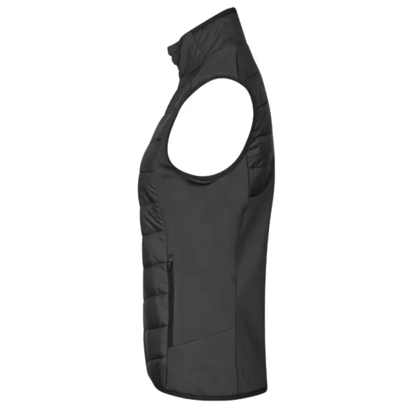 GEYSER hybrid vest, Sporty og lækker komfortabel. Sort