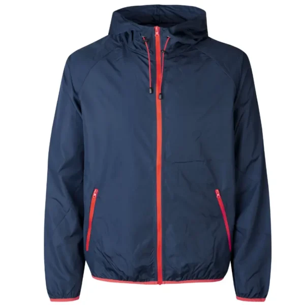 Windbreaker Letvægtsjakke. Navy blå