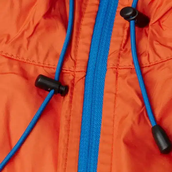 Windbreaker Letvægtsjakke. Orange