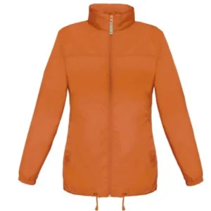 Windbreaker – letsvægtsjakke til kvinder, orange