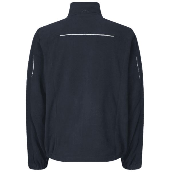 Zip-n-Mix mikrofleece | refleks. Navy blå