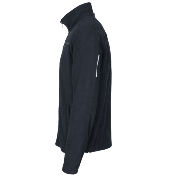 Zip-n-Mix mikrofleece | refleks. Navy blå