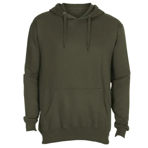 Hoodie army grøn