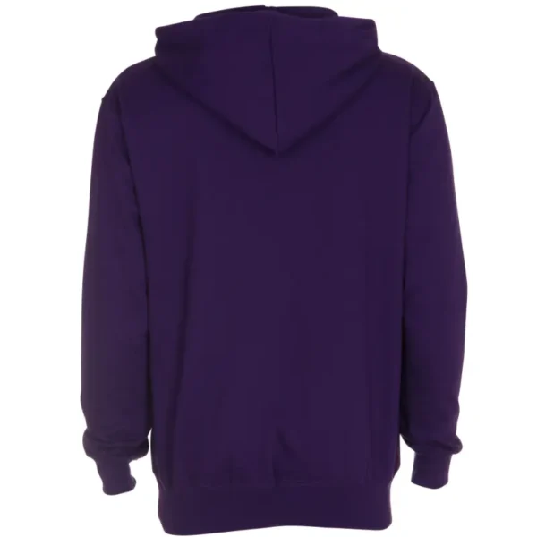 Hoodie i en flot og lækker violet, unisex