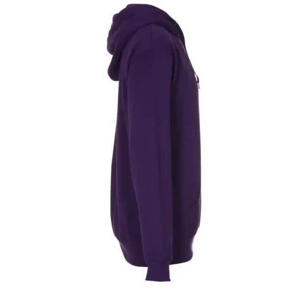 Hoodie i en flot og lækker violet, unisex