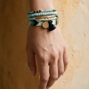 Just D’lux – Armbånd flotte grønne farver