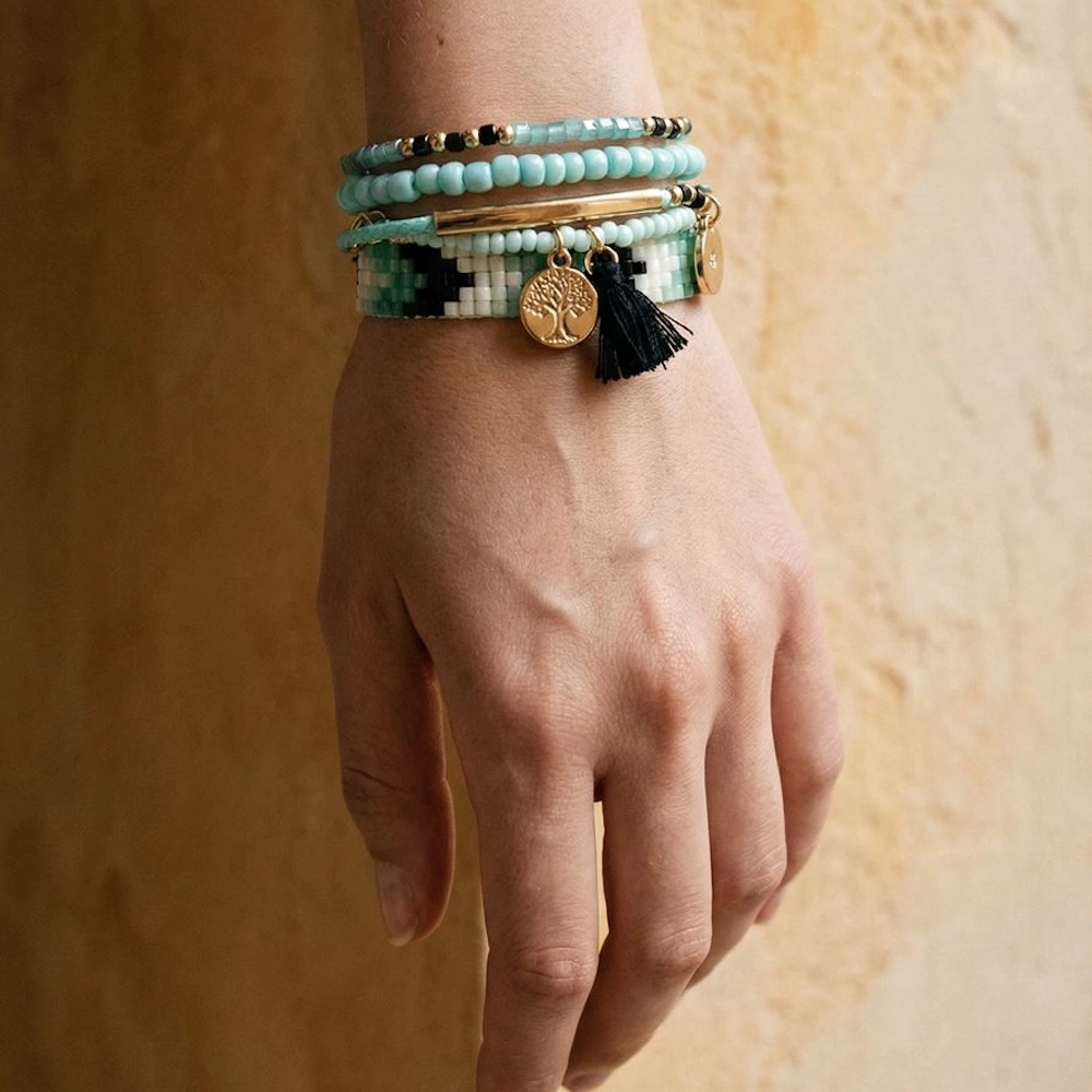 Just D’lux – Armbånd flotte grønne farver