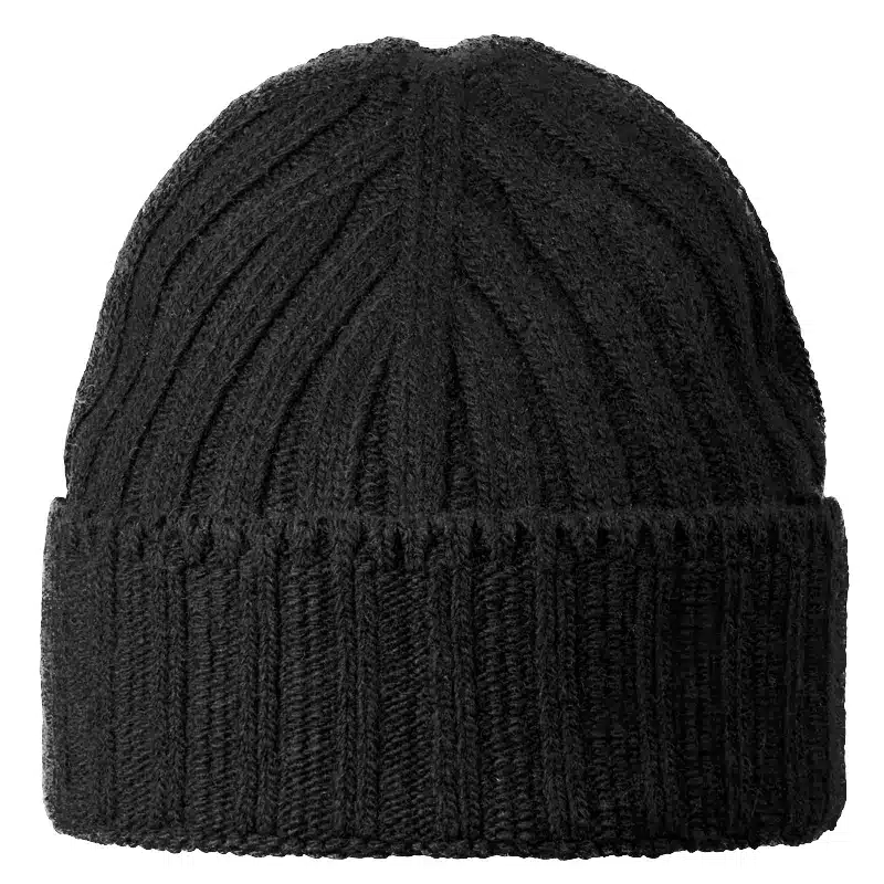 Lækker hue - Beanie, recycled Cashmere, sort - Billede 2