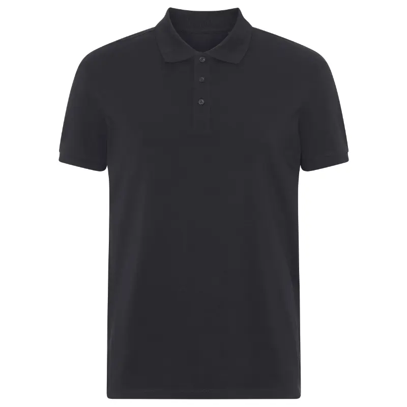 Poloshirt figursyet - Klassisk sort - Billede 4
