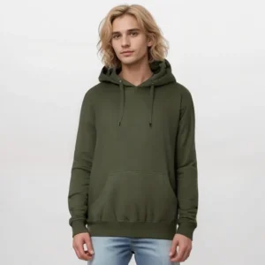 hoodie army grøn til mænd