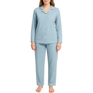pyjamas til kvinder i en sød sky blue