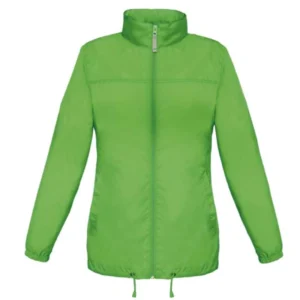 Windbreaker – letsvægtsjakke til mænd. Klar grøn
