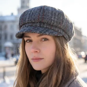 Barones Harris Tweed Kasket, til kvinder