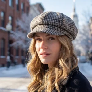 Barones Woman – 52 Wool Mix - Lækker balloncap til kvinder