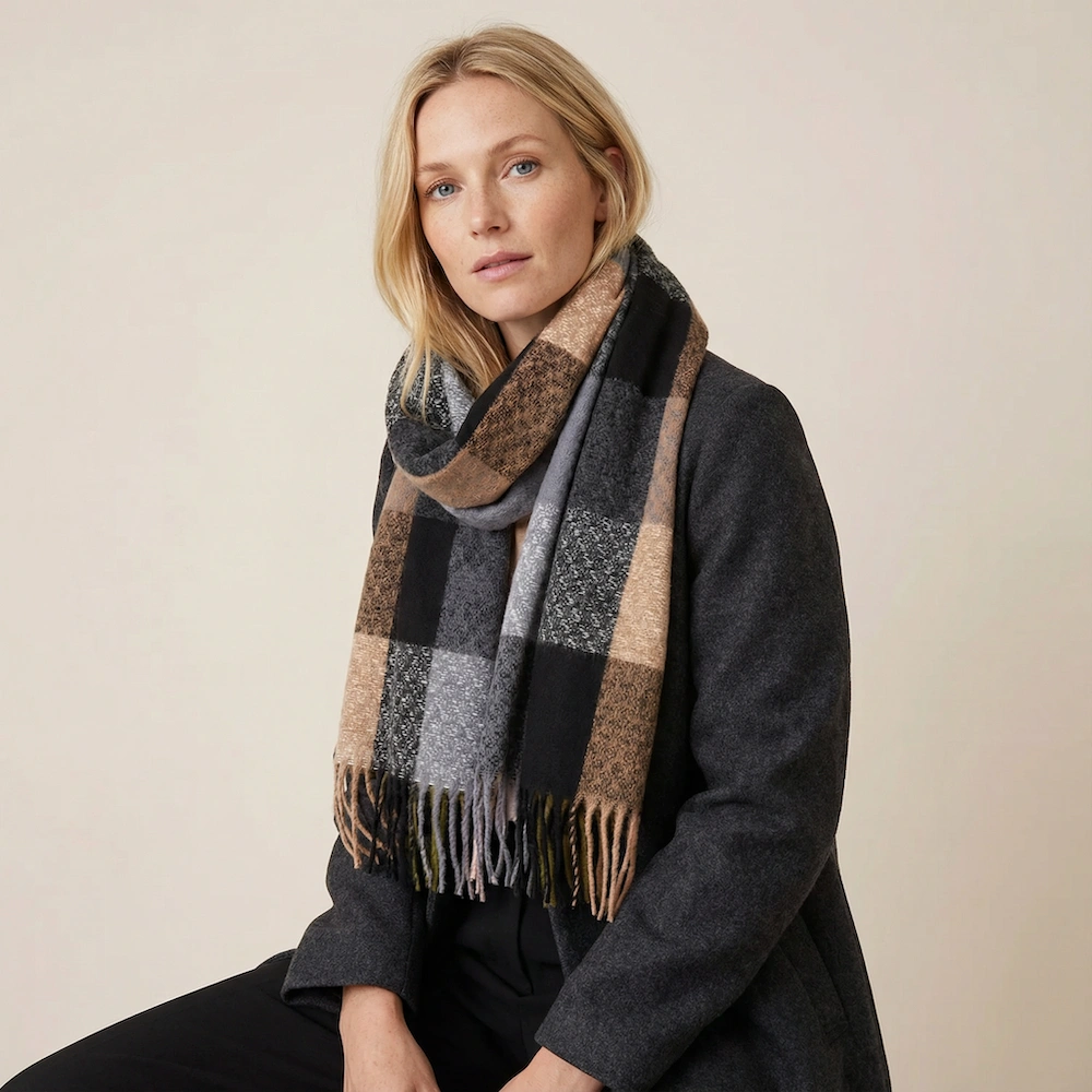 Just D’lux tørkælde – lækre detaljer i sorte og brune nuancer