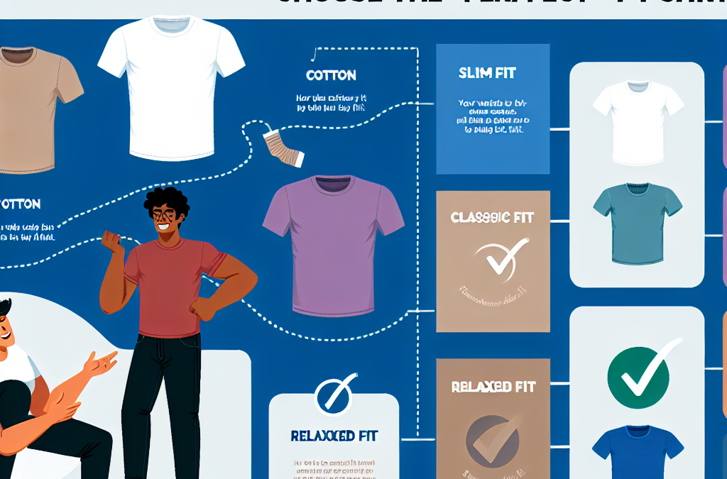Sådan vælger du den perfekte t-shirt: En guide til materialer og pasform