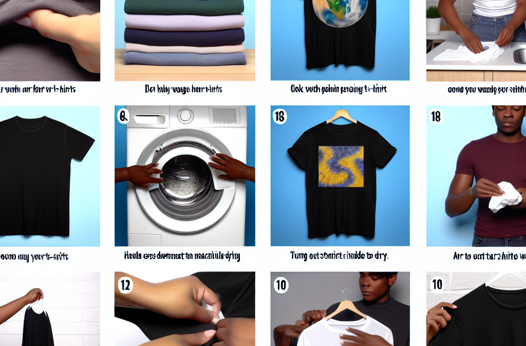 Tips til at forlænge levetiden på dine t-shirts