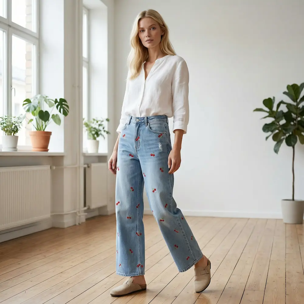 trendy jeans til kvinder