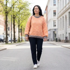 SUPER blød sweater, Orange.