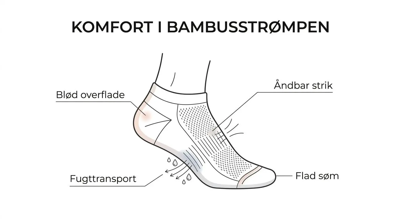 bambusankelstrømper bambusankelstrømper
