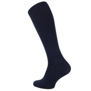 kompressionsstøtte- og rejseknæstrømper, navy – unisex