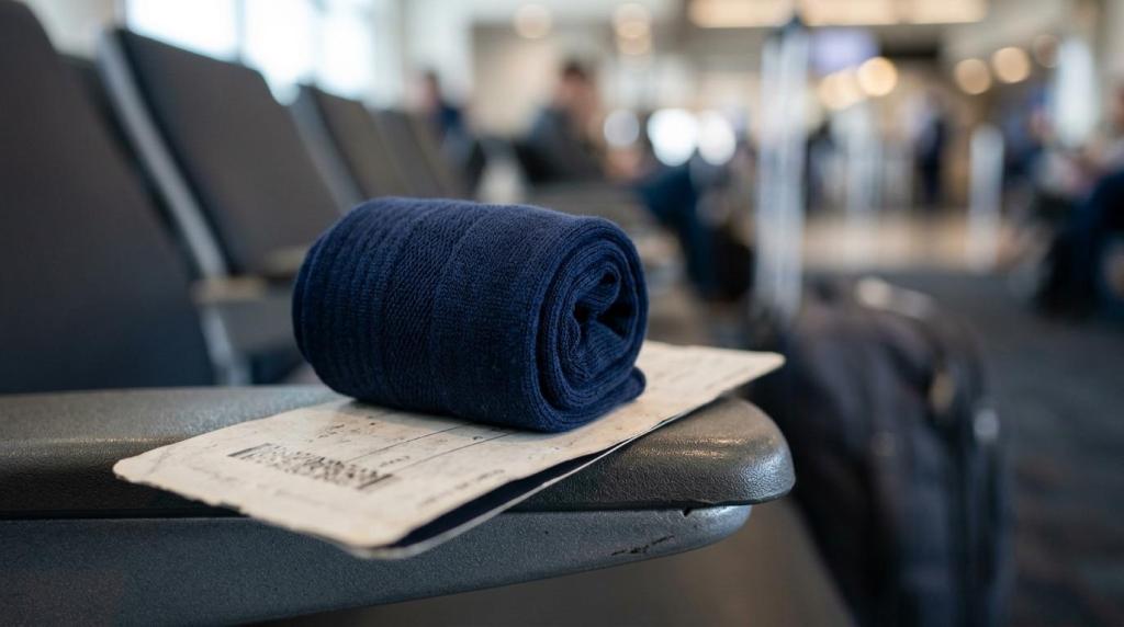 Rejsestrømper til fly og lange ture