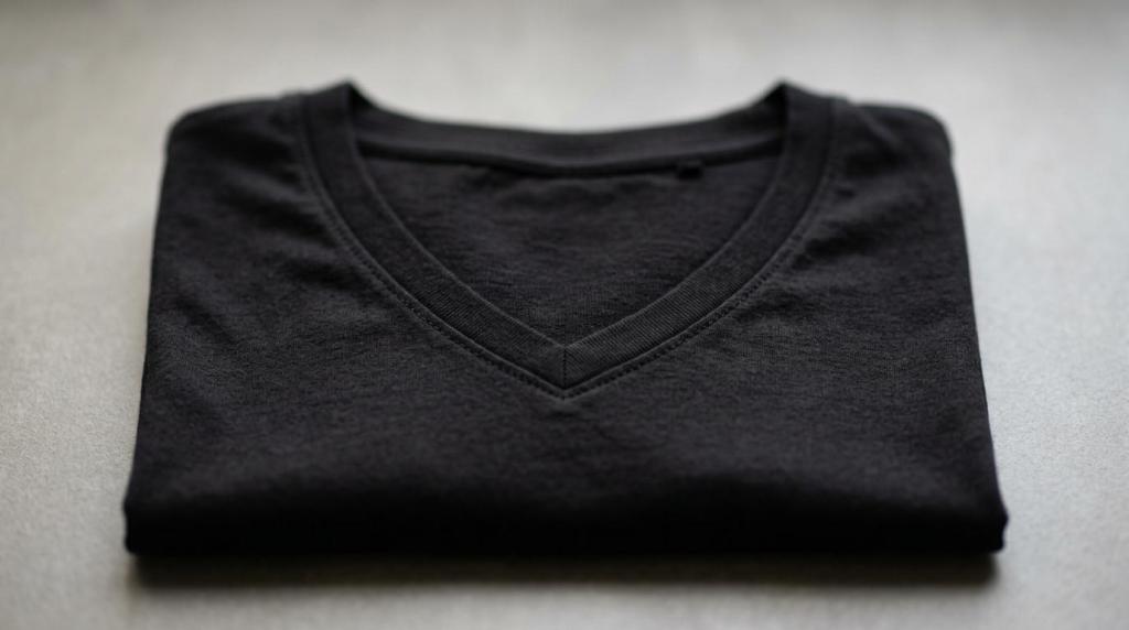 T-Shirten.dk V-hals T-shirts til mænd i bomuld online