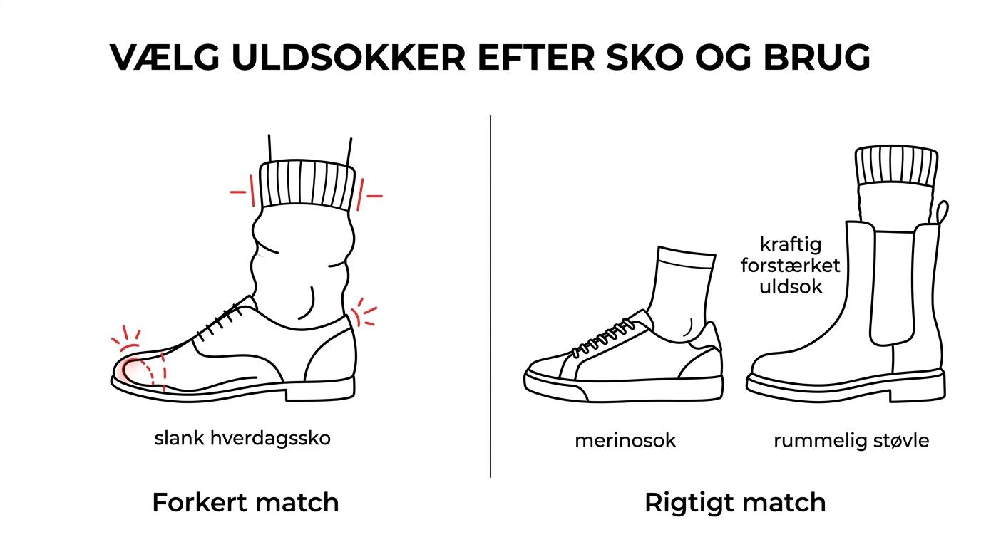 Find de bedste uldsokker til komfort og varme
