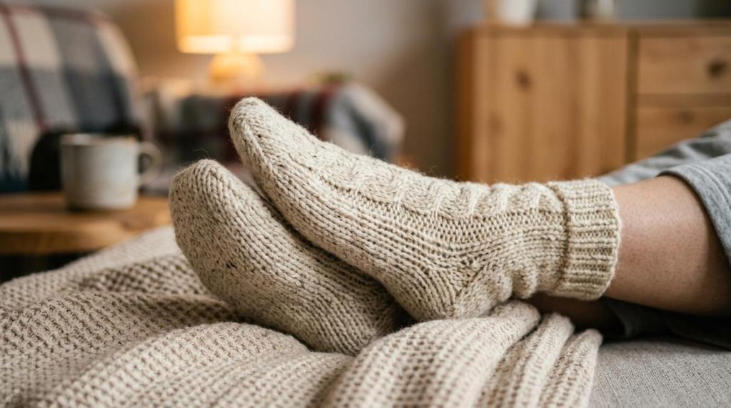 Hvorfor uldsokker til damer er perfekte til hygge derhjemme